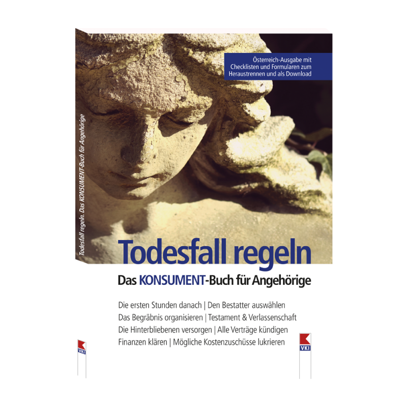 Todesfall regeln. Das KONSUMENT-Buch für Angehörige